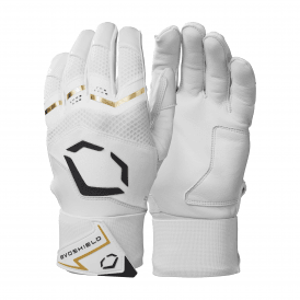 Carbyne Batting Gloves with Strap - WH