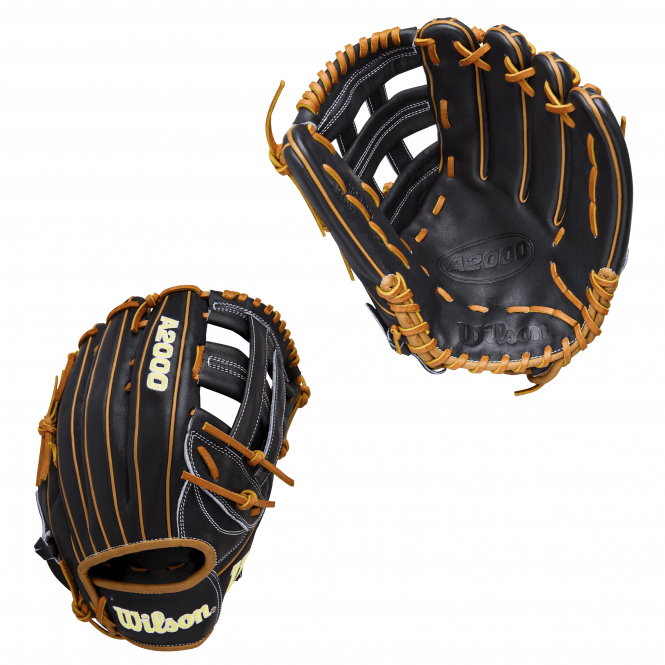 Wilson A2000 1750 12.5in Glove - Blk/Tan
