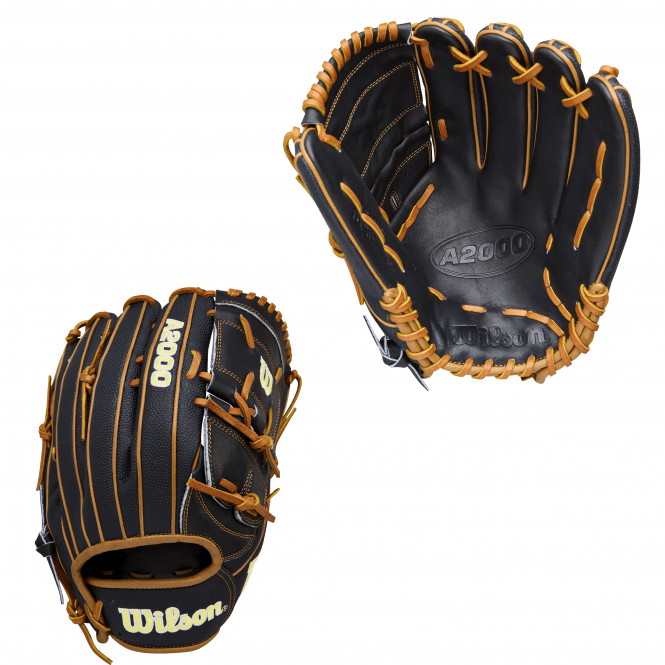 Wilson A2000 B125-SS 12.5in Glove - Blk/Tan